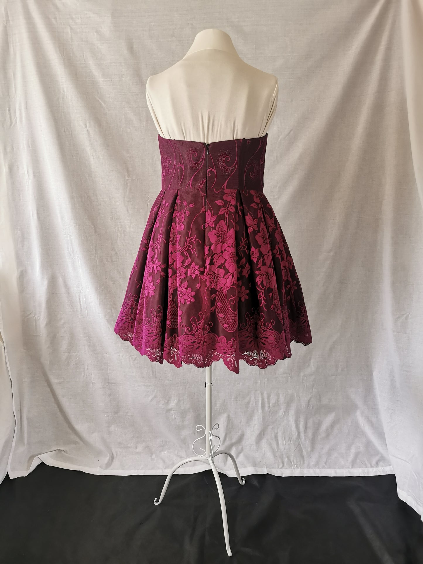 Purple and Pink Dress