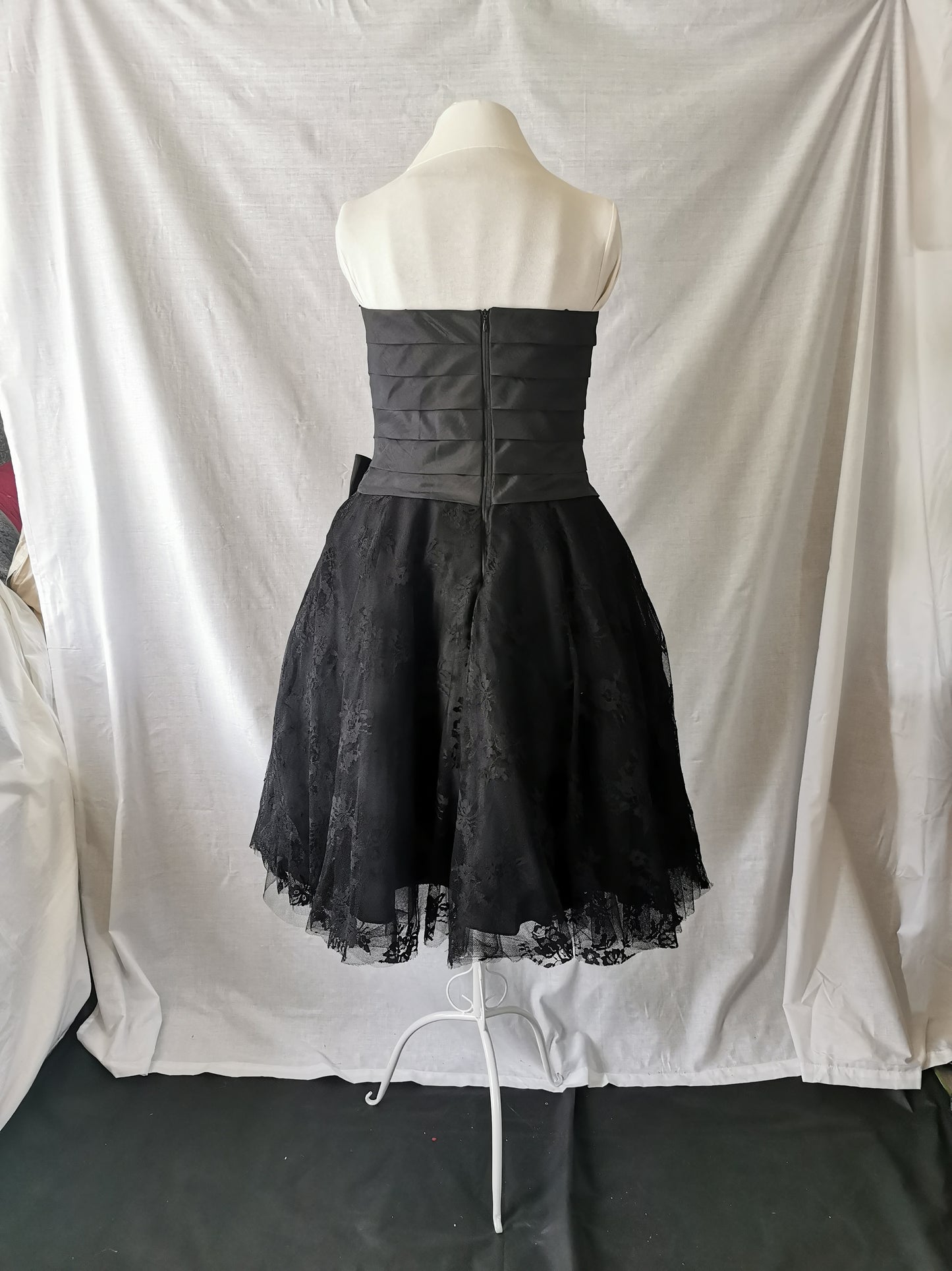 Black and Silver Dress