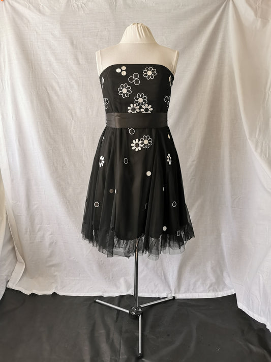 Black and White Dress