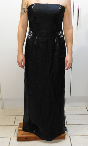 Black Shiny Dress