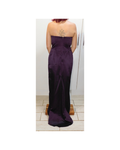 Purple Ballgown with Train